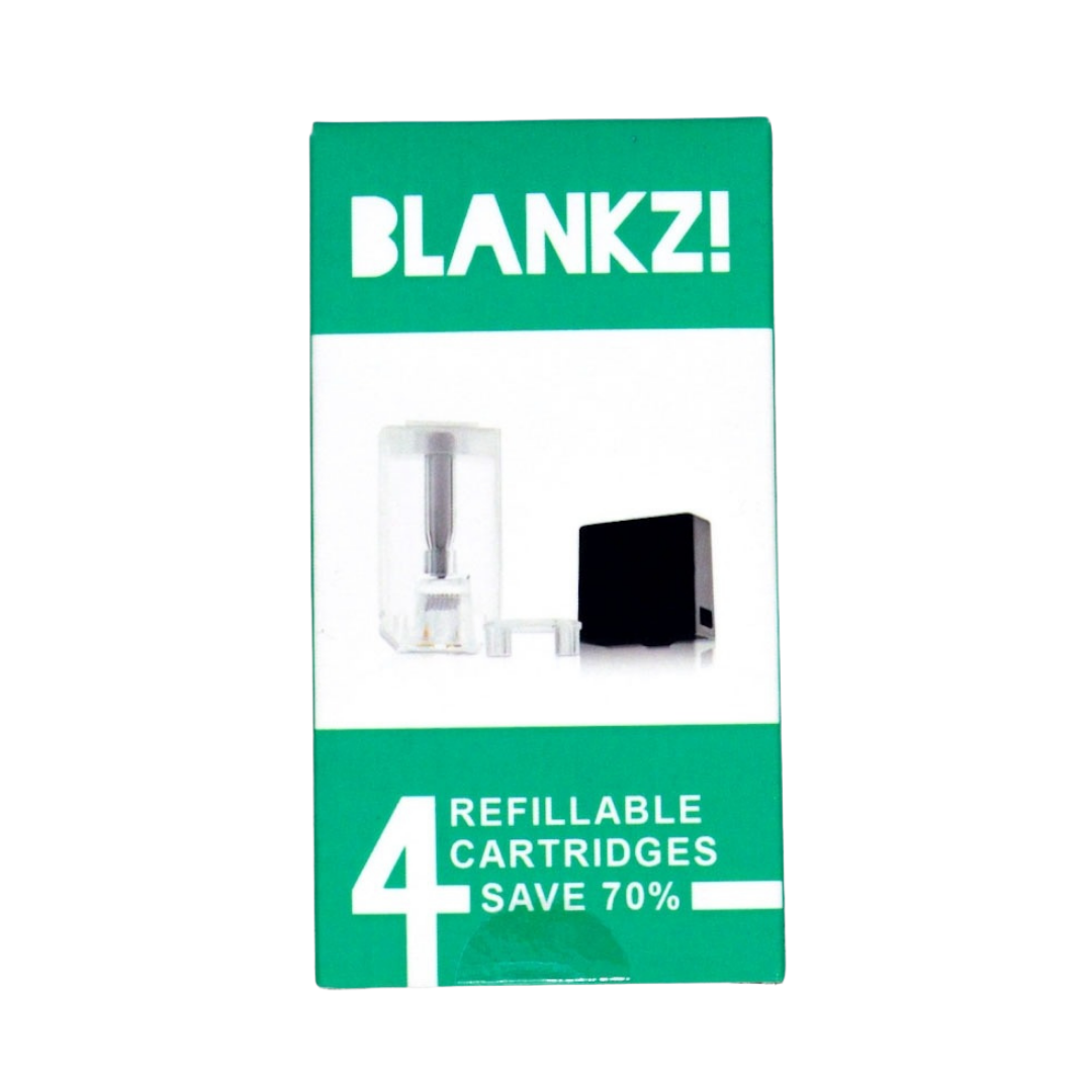 Blankz! Refillable Pods for Relx Classic 3Pak/Relx Infinity 3Pak/ Juul 4Pak