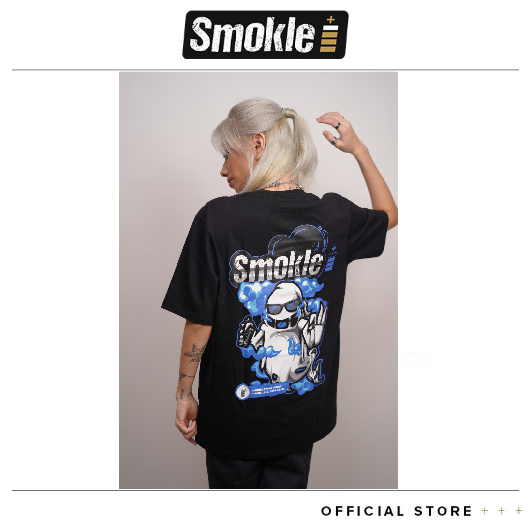 Smokle "Ghost" Graphic T-Shirt /Unisex /100% Premium Cotton/ 210GSM