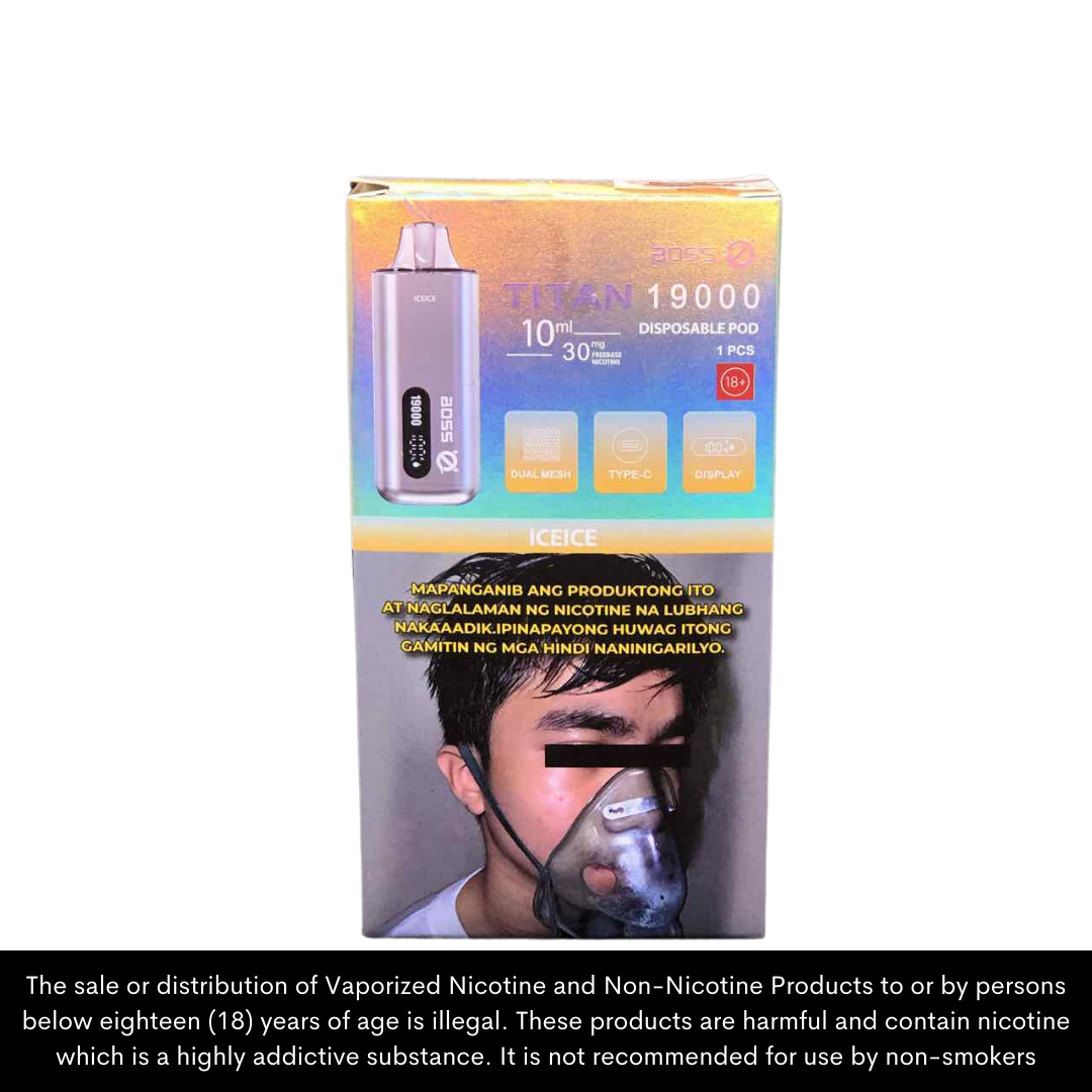 Boss Titan 19000 Disposable Vape