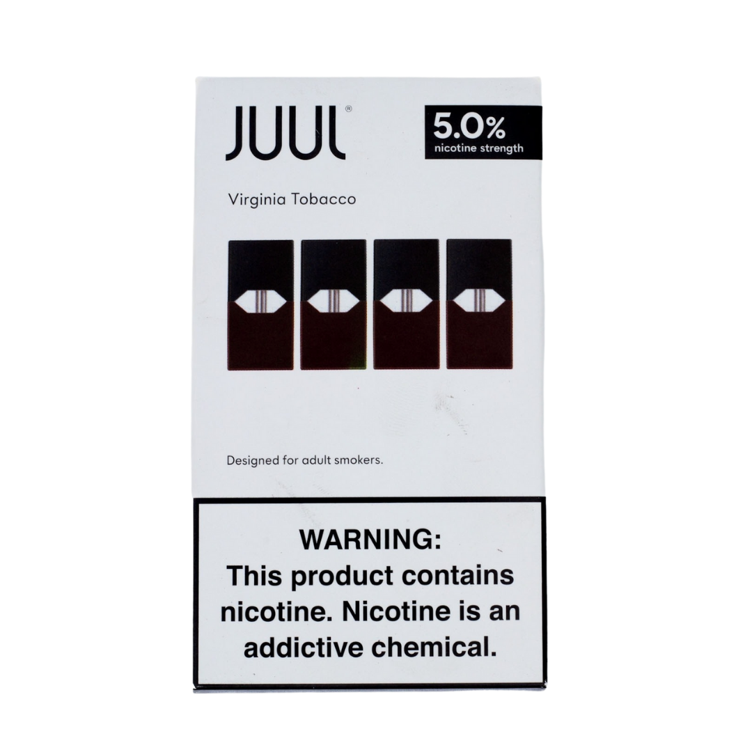 JUUL Pods Virginia Tobacco / Menthol 4Pack SmoklePh JUUL Pods Virginia Tobacco / Menthol 4Pack SmoklePh