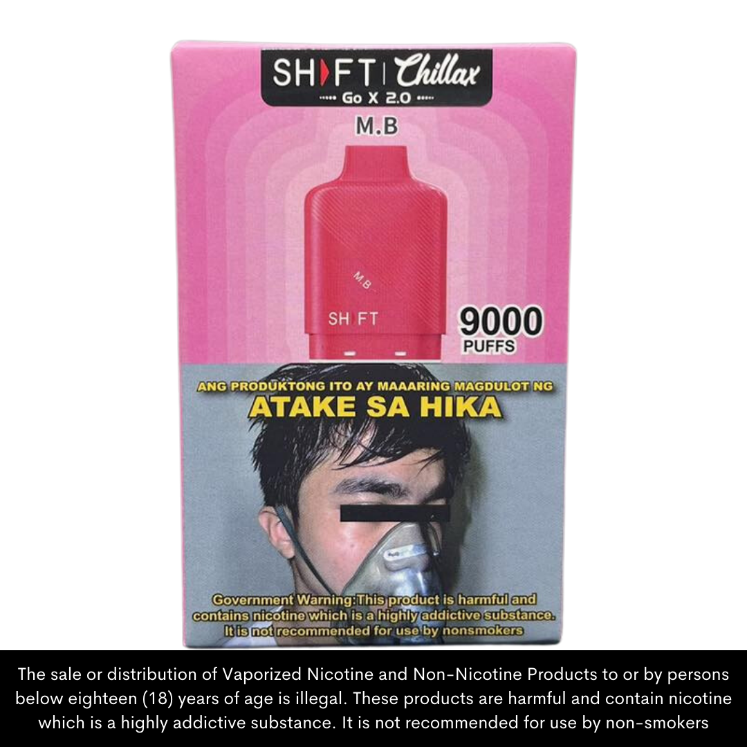 Shift x Chillax Go 2.0 Disposable Vape Pods (battery sold separately)