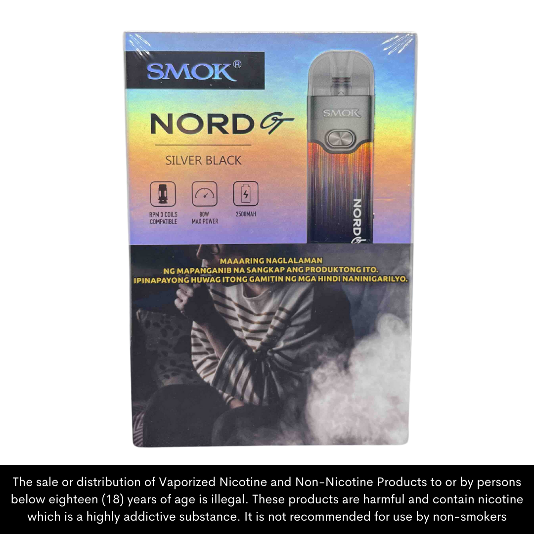 Smok Nord GT Vape Kit/ up to 80watts. 2,500 Mah battery