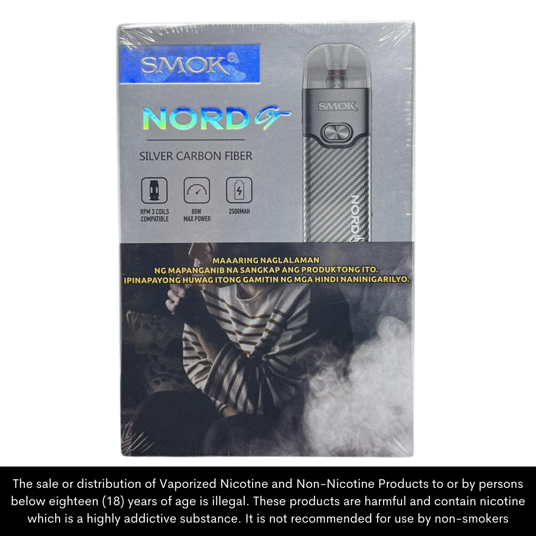 Smok Nord GT Vape Kit/ up to 80watts. 2,500 Mah battery