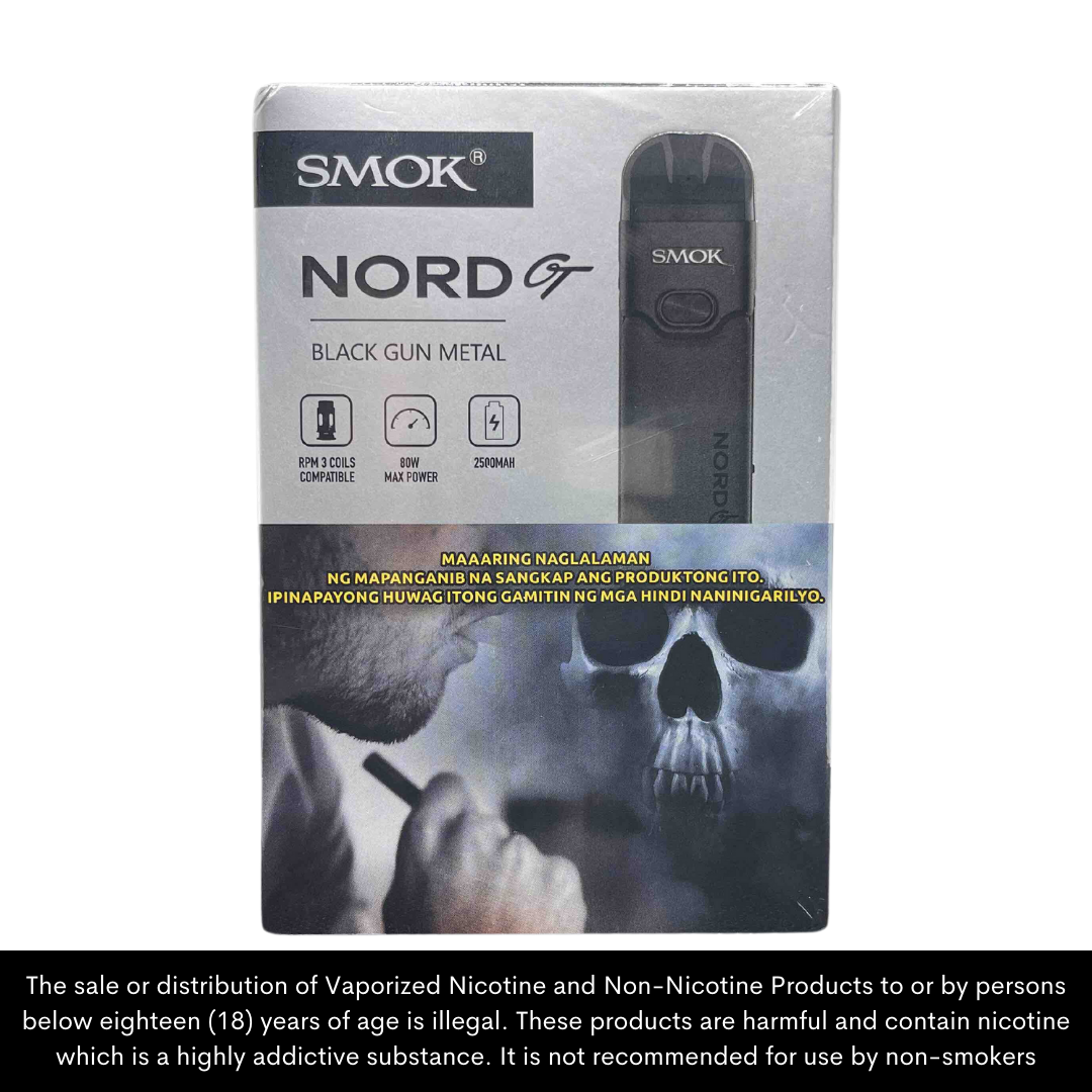 Smok Nord GT Vape Kit/ up to 80watts. 2,500 Mah battery