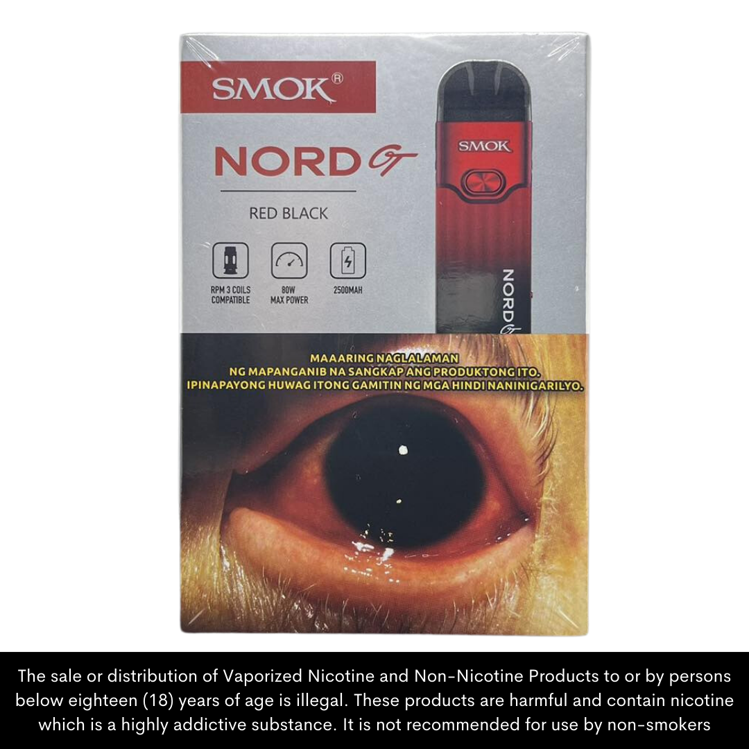 Smok Nord GT Vape Kit/ up to 80watts. 2,500 Mah battery