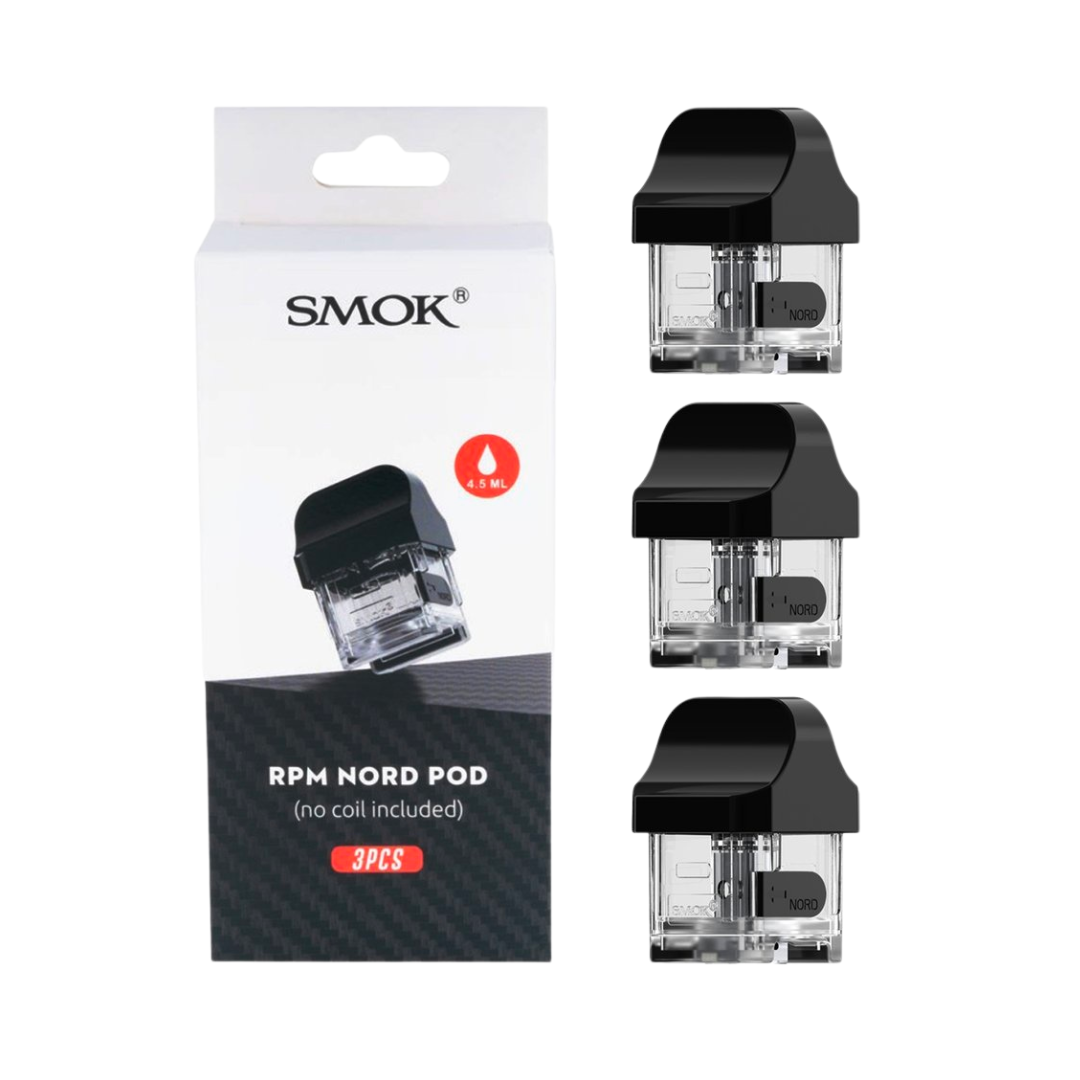 SMOK RPM40 Empty Nord Pod- 3pcs per pack