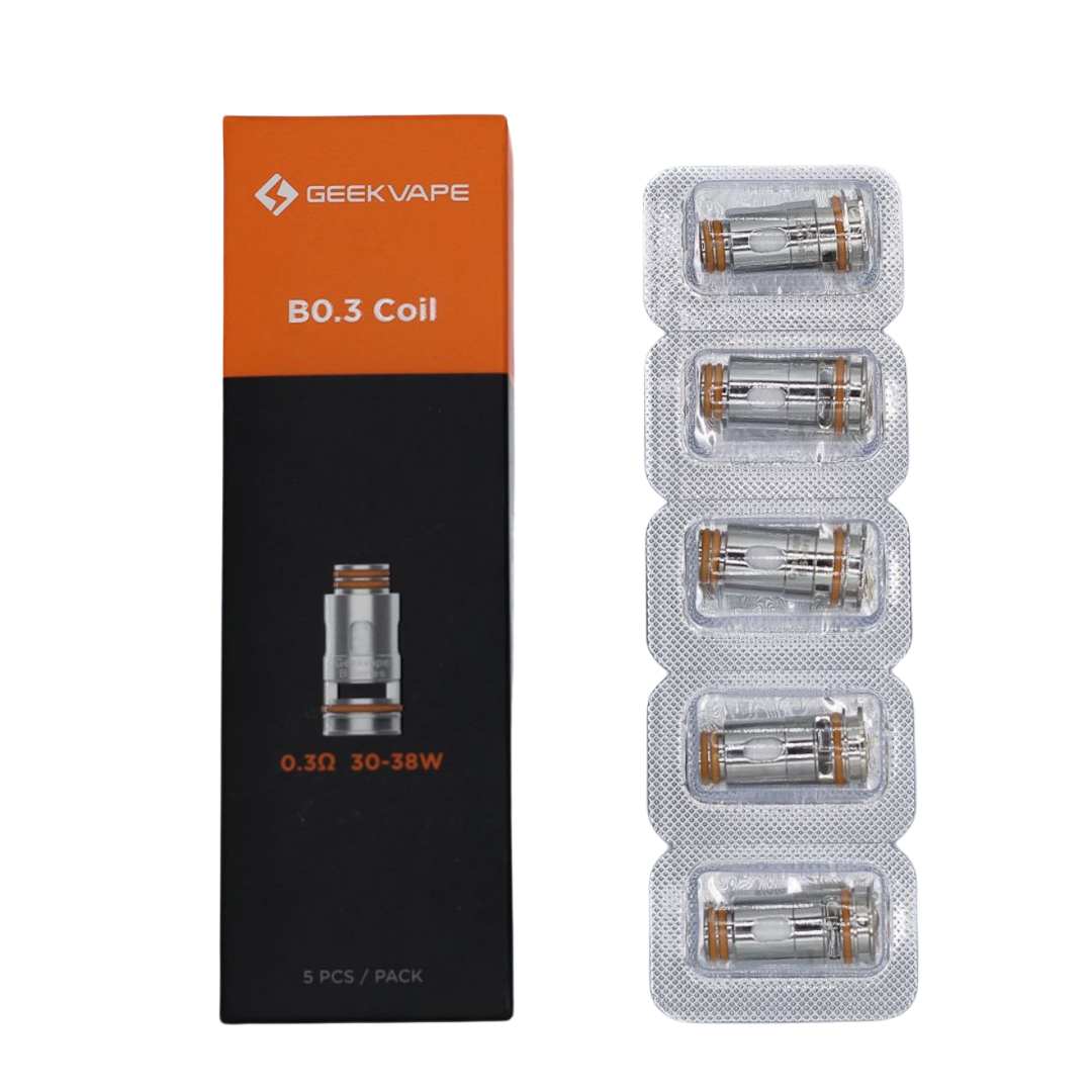 Geekvape Aegis Boost Coil 0.2ohm/ 0.3ohm/ 0.4ohm/ 0.6ohm 5pack