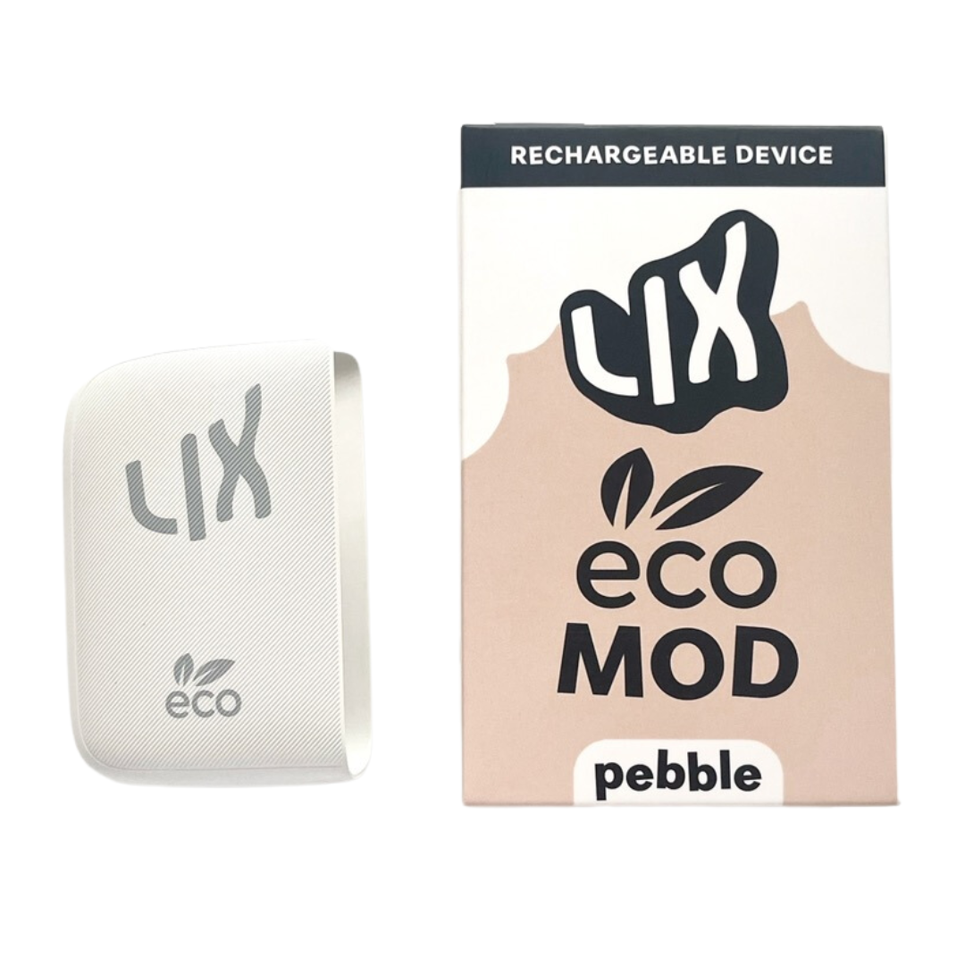 LIX ECO Mod Rechargeable Device | Up to 2 days battery life (Device only / Pods sold separately)